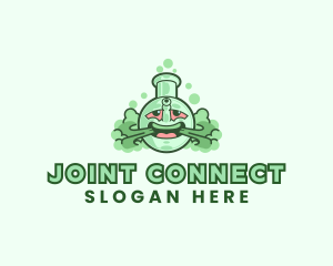 Joint - Bong Smoke Weed logo design
