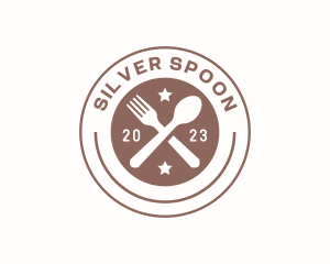 Fork - Spoon Fork Restaurant logo design