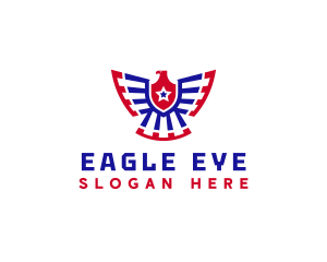 Eagle Patriotic Veteran logo design