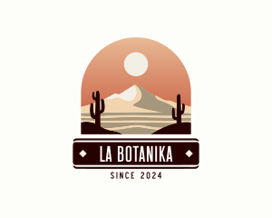 Outdoor Desert Cactus Logo