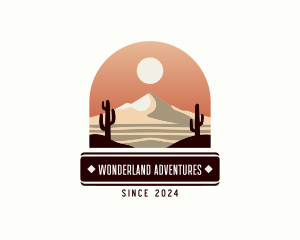 Outdoor Desert Cactus logo design