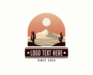 Outdoor Desert Cactus Logo