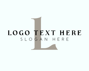 Luxe - Stylist Fashion Boutique logo design