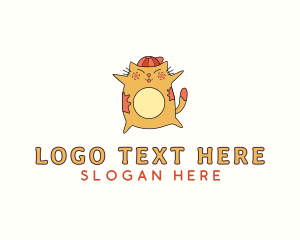 Pet Care - Cat Kitten Grooming logo design