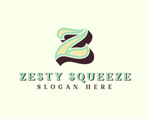 Fancy Stylish Business Letter Z logo design