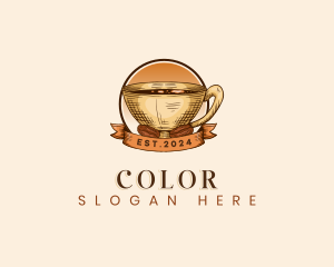 Coffee Bean Cup Logo