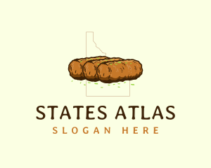 Croquettes Food Idaho logo design