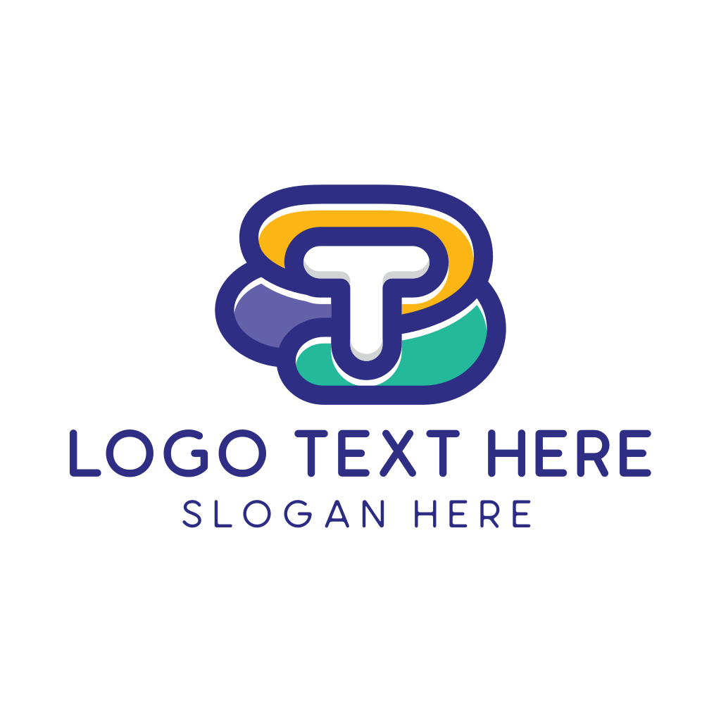 Colorful T Shape Logo | BrandCrowd Logo Maker