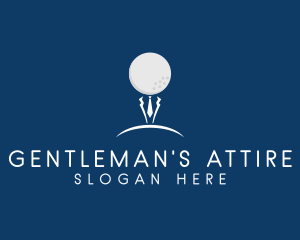 Golf Gentleman Sports  logo design