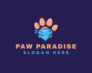 Animal Paw Pet logo design