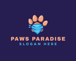 Animal Paw Pet logo design