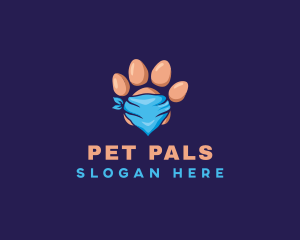 Animal Paw Pet logo design