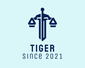 Blue - Blue Sword Legal Service logo design