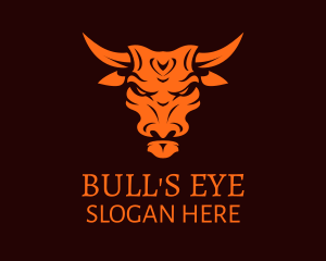 Bull Barbecue Dinner logo design