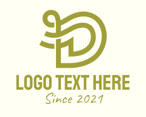 Calligraphy - Calligraphy Letter D logo design