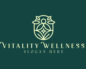 Zen Wellness Healing Yoga logo design