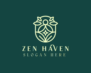 Zen Wellness Healing Yoga logo design