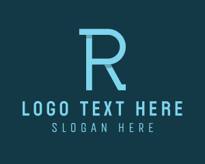 Letter R - Modern Professional Letter R logo design