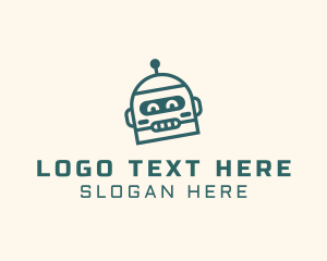 Bot - Digital Robot Technology logo design