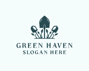 Landscaping - Plant Shovel Landscaping logo design