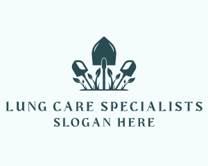 Plant Shovel Landscaping logo design