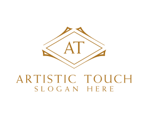 Golden Boutique Hotel logo design