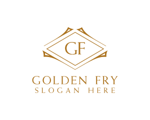 Golden Boutique Hotel logo design