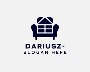 Upholster - Seat Armchair Furniture logo design