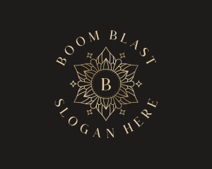 Luxury Floral Mandala logo design