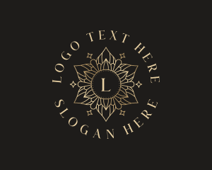 Luxury Floral Mandala Logo