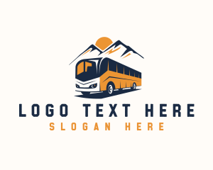 Adventure - Bus Mountain Adventure logo design