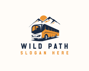 Adventure - Bus Mountain Adventure logo design