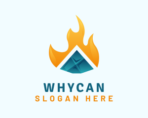 Ice Flame Temperature Logo