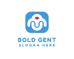 Modern Box App logo design