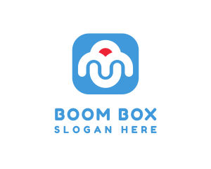 Modern Box App logo design