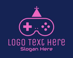 Game Controller - Gamepad Gaming Party logo design