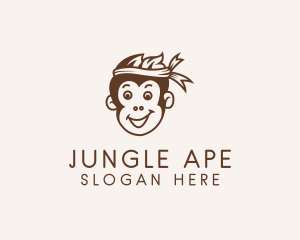 Monkey Gaming Jungle  logo design