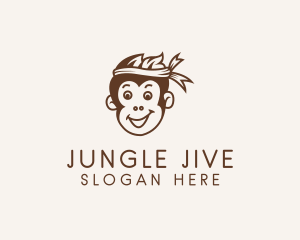 Monkey Gaming Jungle  logo design