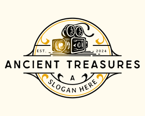 Vintage Camera Photography logo design