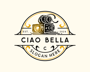 Vintage Camera Photography logo design