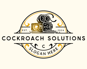 Vintage Camera Photography logo design