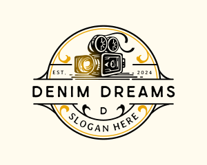 Vintage Camera Photography logo design