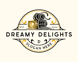 Vintage Camera Photography logo design