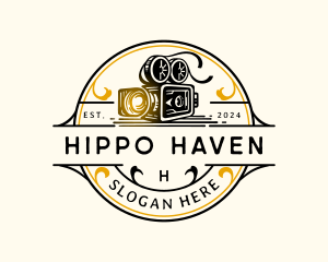 Vintage Camera Photography logo design