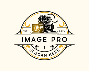 Vintage Camera Photography logo design