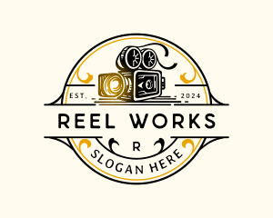 Vintage Camera Photography logo design