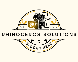 Vintage Camera Photography logo design