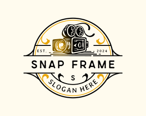 Vintage Camera Photography logo design