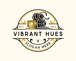 Vintage Camera Photography logo design