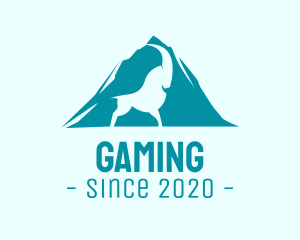 Alaska - Blue Mountain Goat logo design
